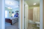 view of 2nd Bedroom - Double/Full Bed & Full Hall Bathroom 